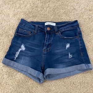 Super stretchy comfortable stylish jean shorts